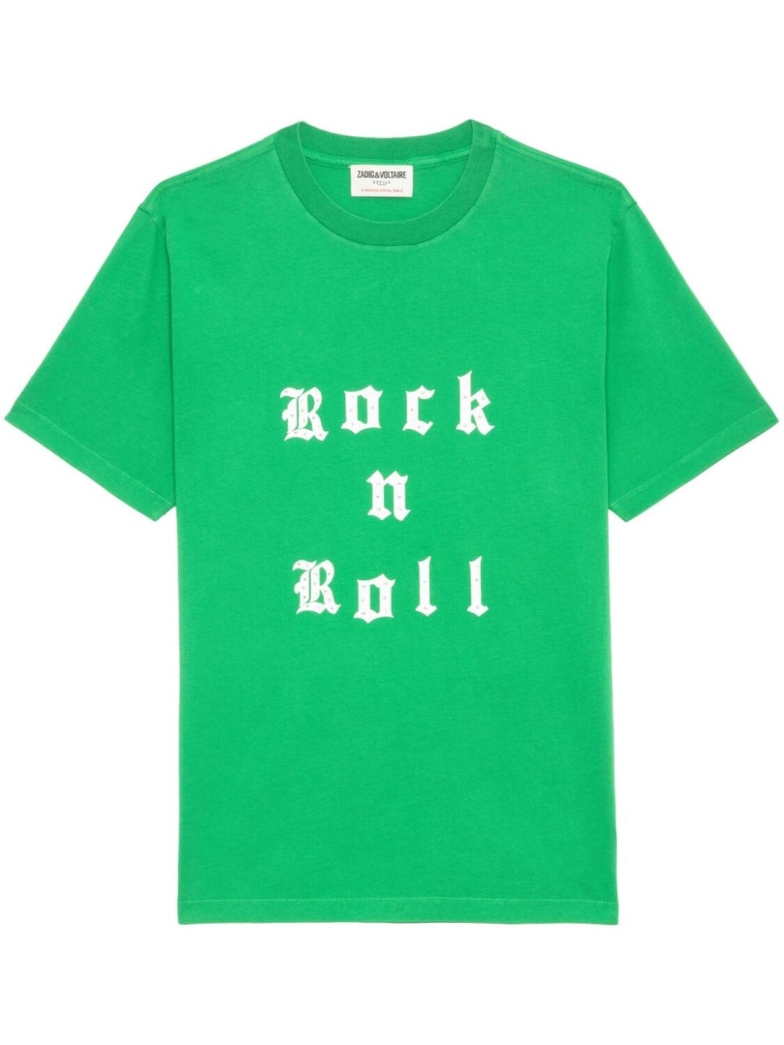 

Zadig&Voltaire футболка Edwin Rock and Roll, зеленый