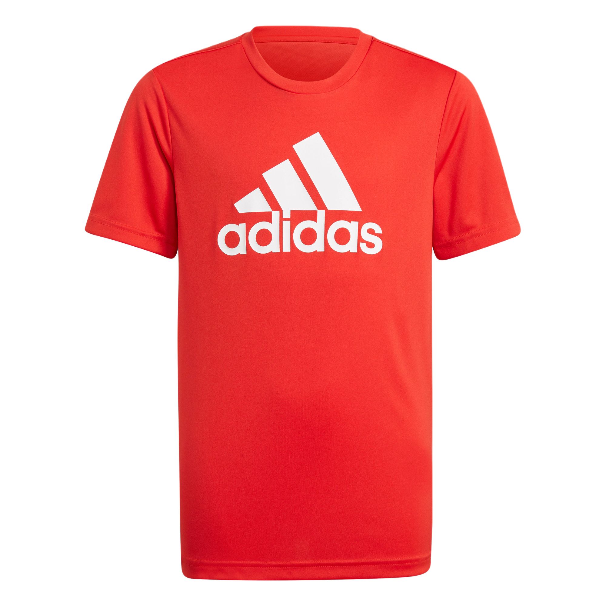 Adidas Футболка AEROREADY красная для подростков — фото 3