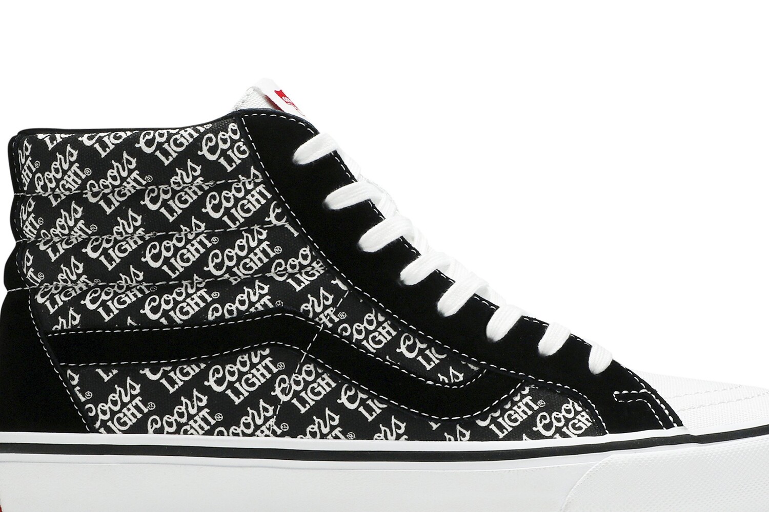 Кроссовки Coors Light x Sk8 Reissue Pro Vans, черный — фото 2