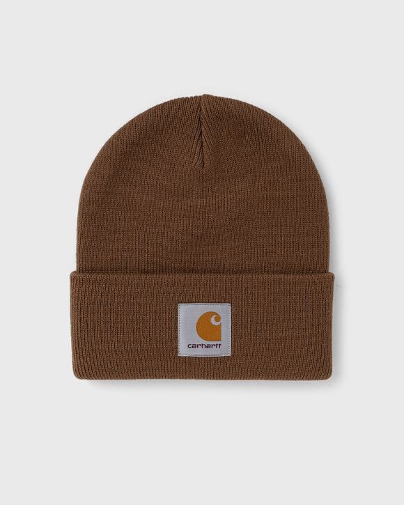 

Шапка Carhartt Wip Short Watch Hat, цвет chocolate