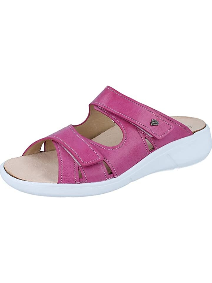 

Мюли Finn Comfort Palau Damen Pantolette pink Leder, розовый