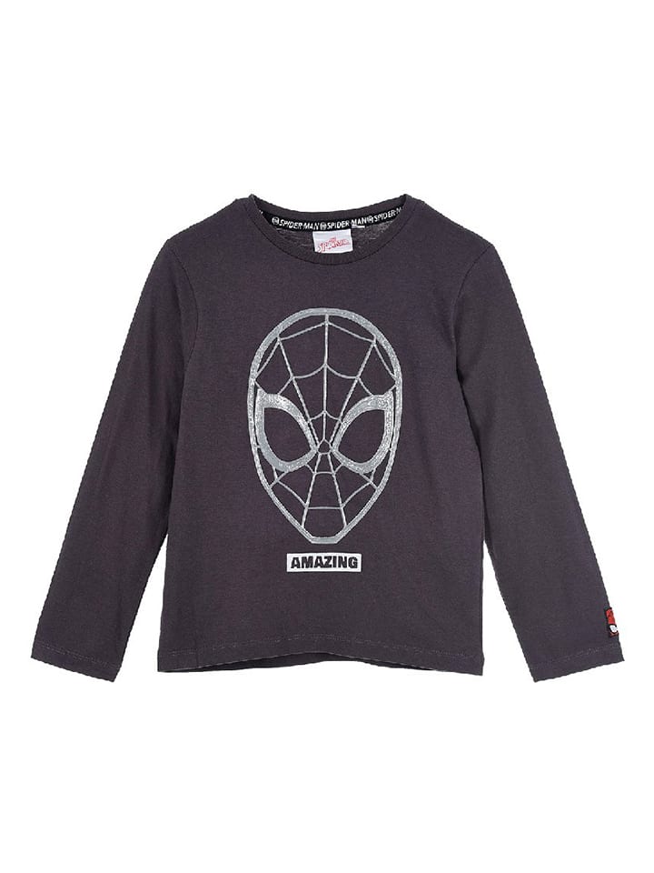 

Рубашка с длинным рукавом Spiderman, антрацит