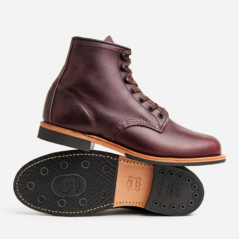 Мужские ботинки Beckman 9419 чёрно-вишнёвые от Red Wing Shoes — фото 3
