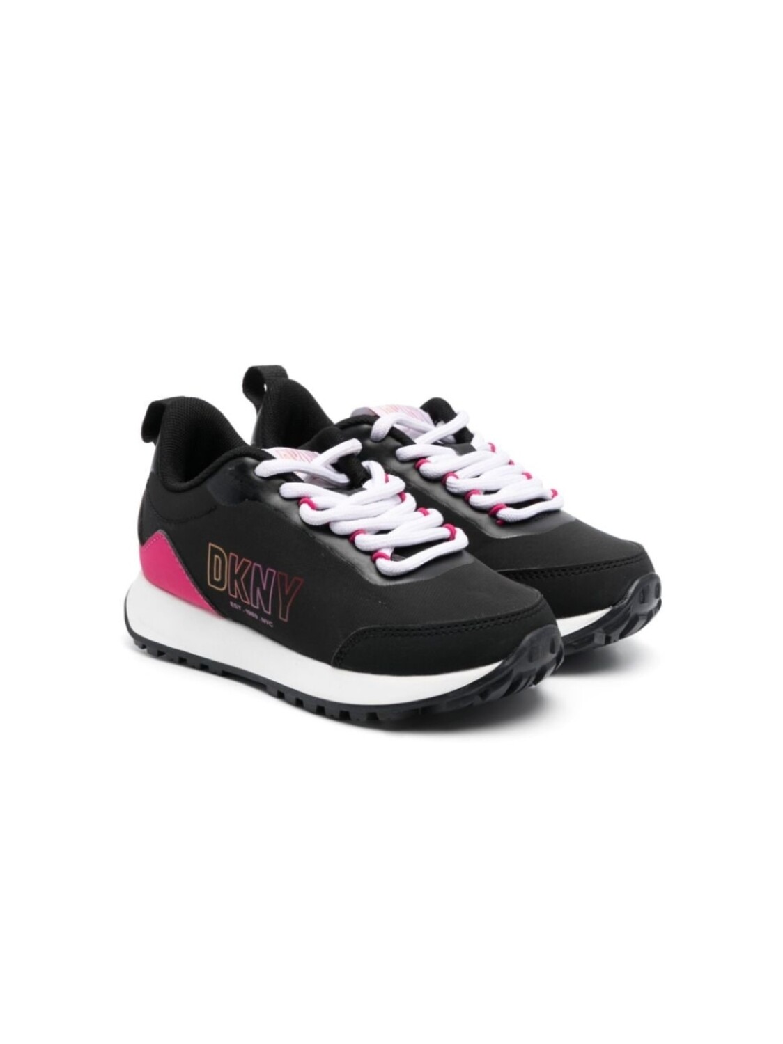 

Dkny Kids кроссовки с логотипом, черный