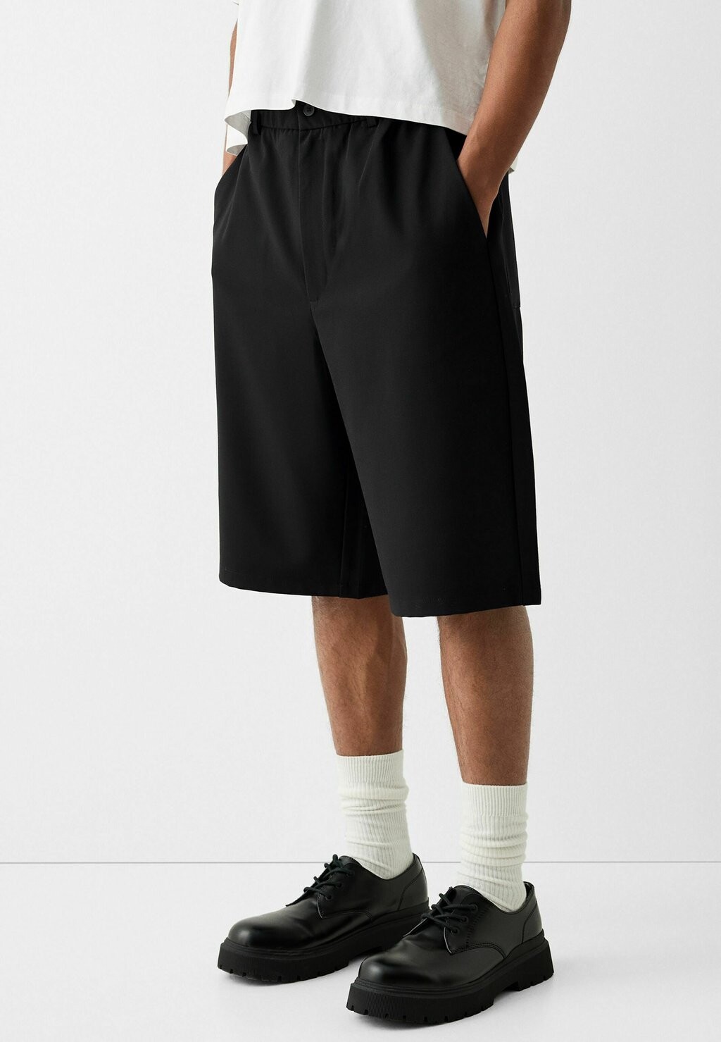 

Шорты Bershka, цвет black