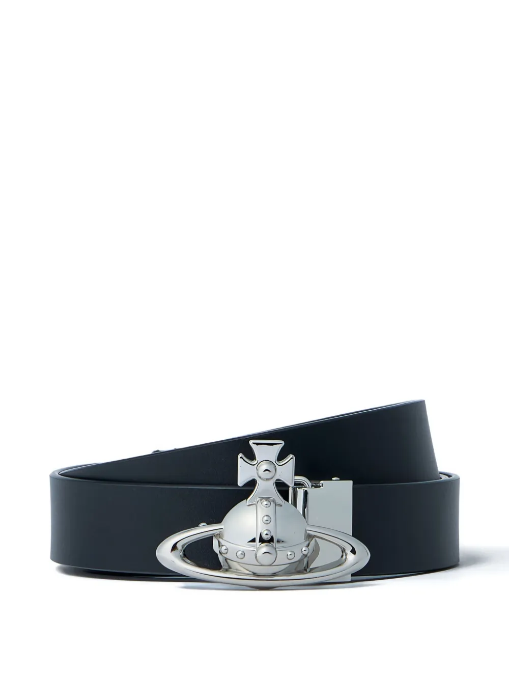 

Ремень с пряжкой Orb Vivienne Westwood, черный
