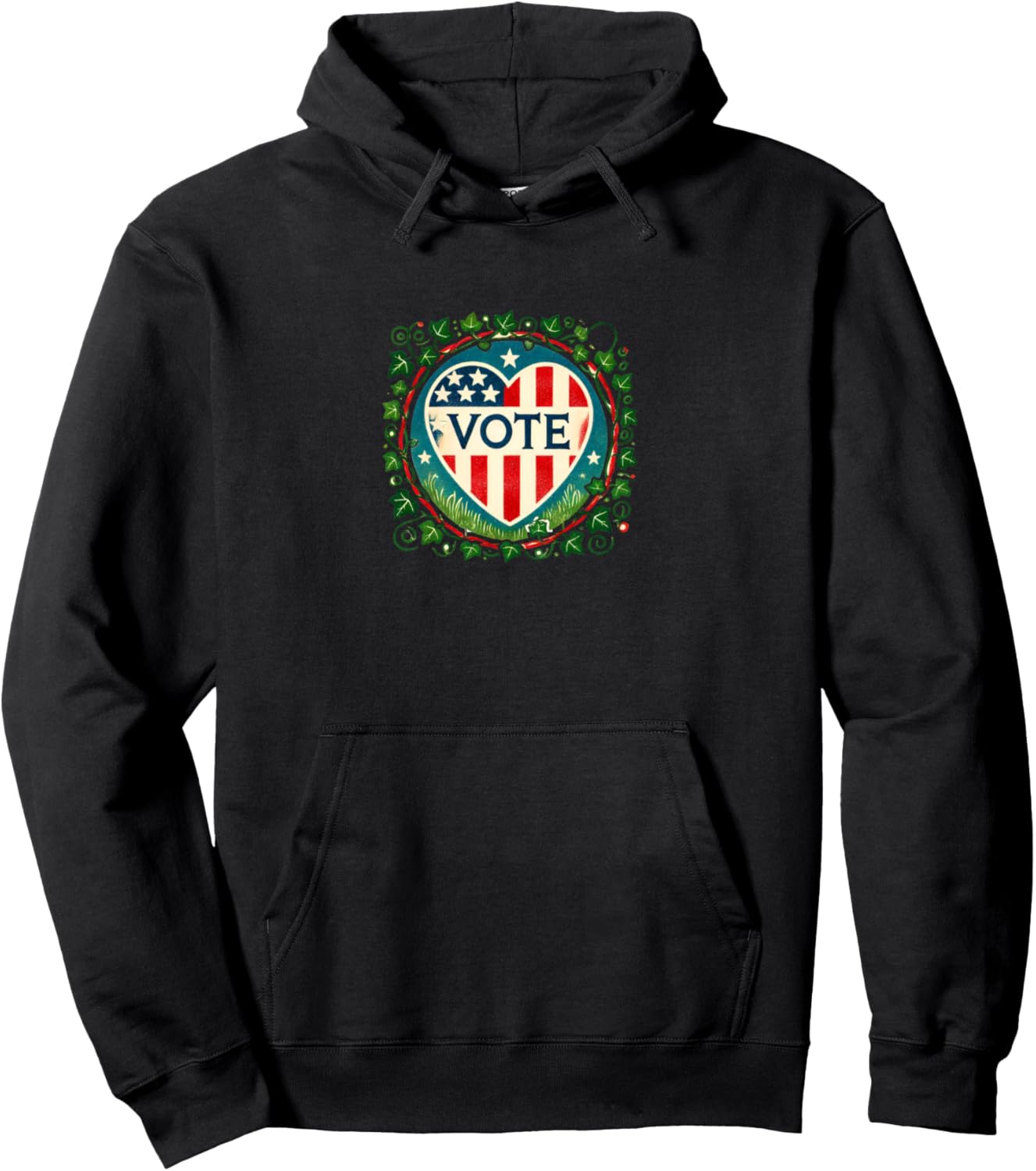 

Толстовка Ivy American Election Hoodie Independence Day Bubb, черный