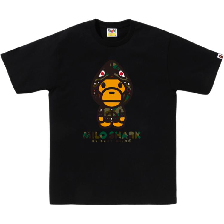 

Футболка FW25 мужская A BATHING APE, черный/камуфляж