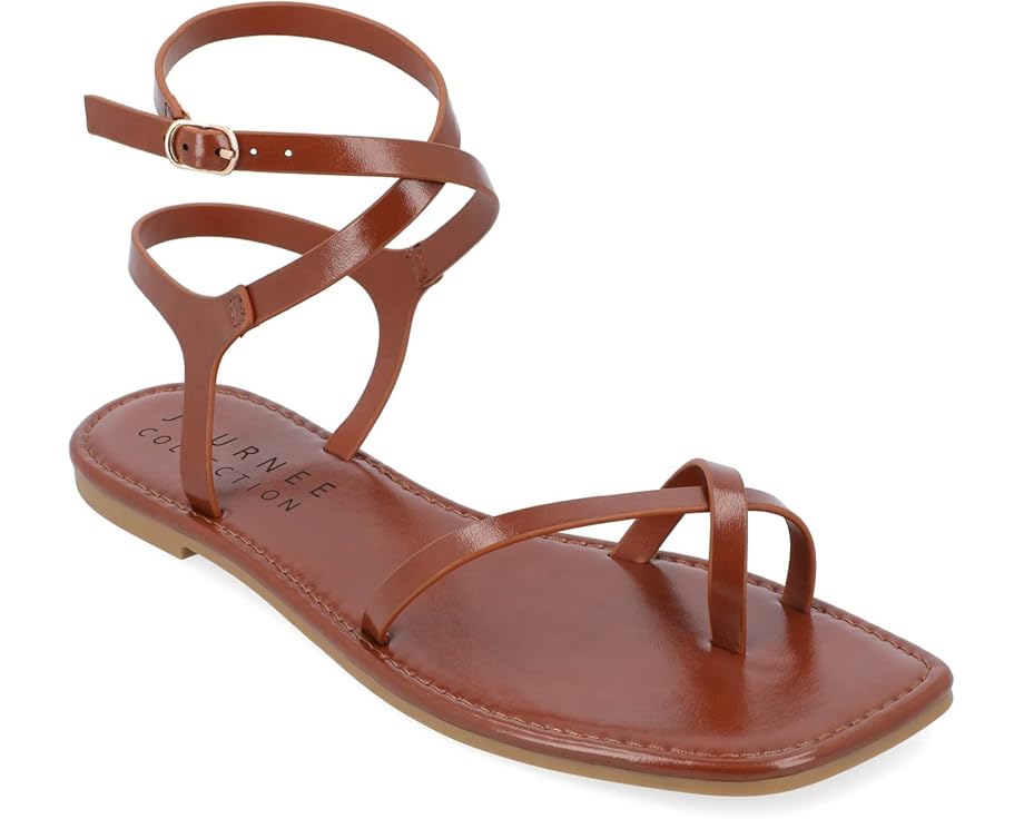 Сандалии Journee Collection Charra, цвет Cognac