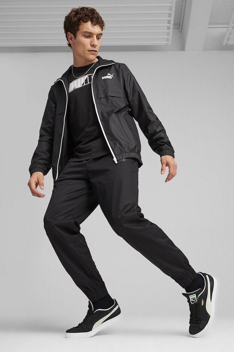 

Твердая ветрозащитная куртка с капюшоном Essentials Puma, черный