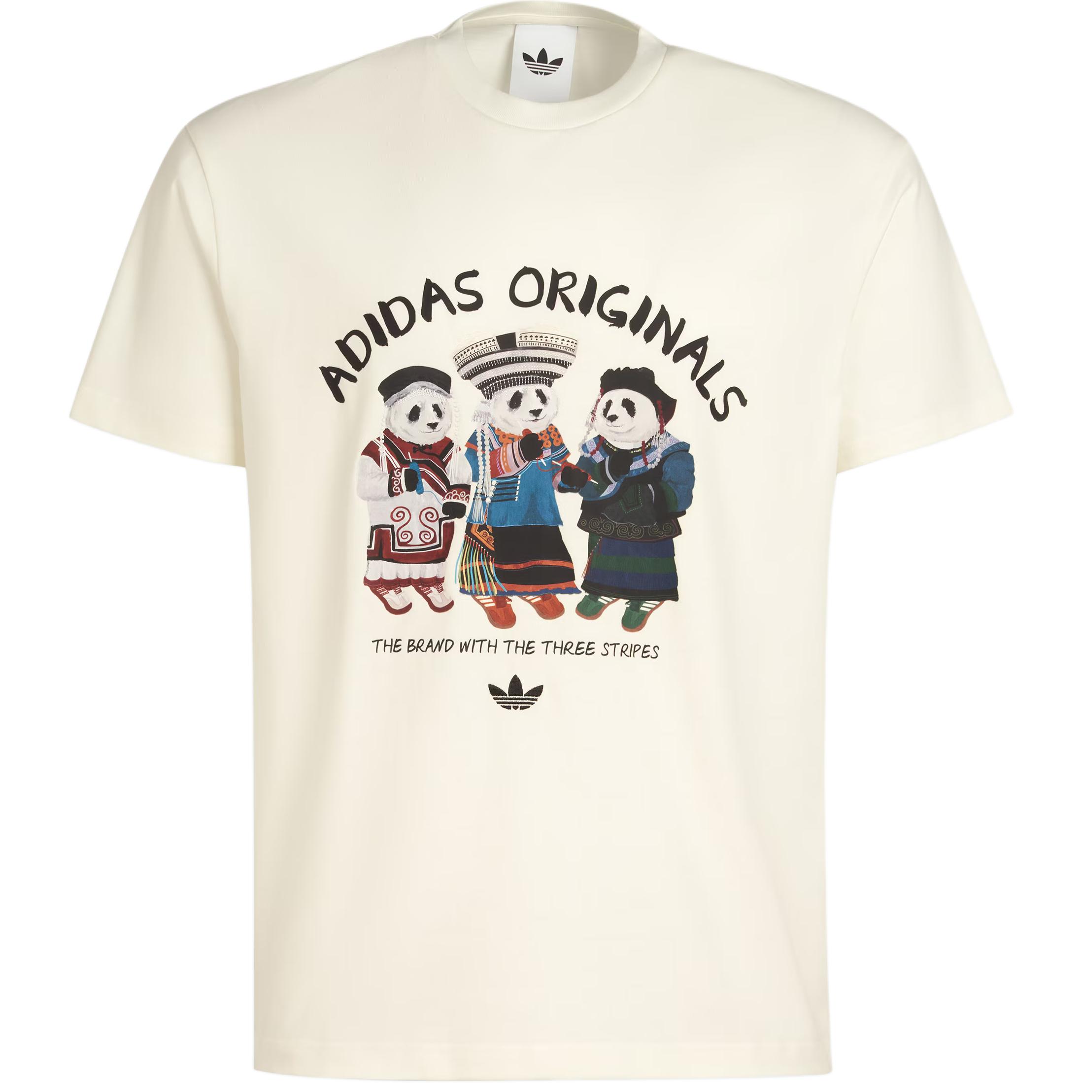 

Футболка Deng ZuoXu Collaboration Unisex Adidas Originals, белый