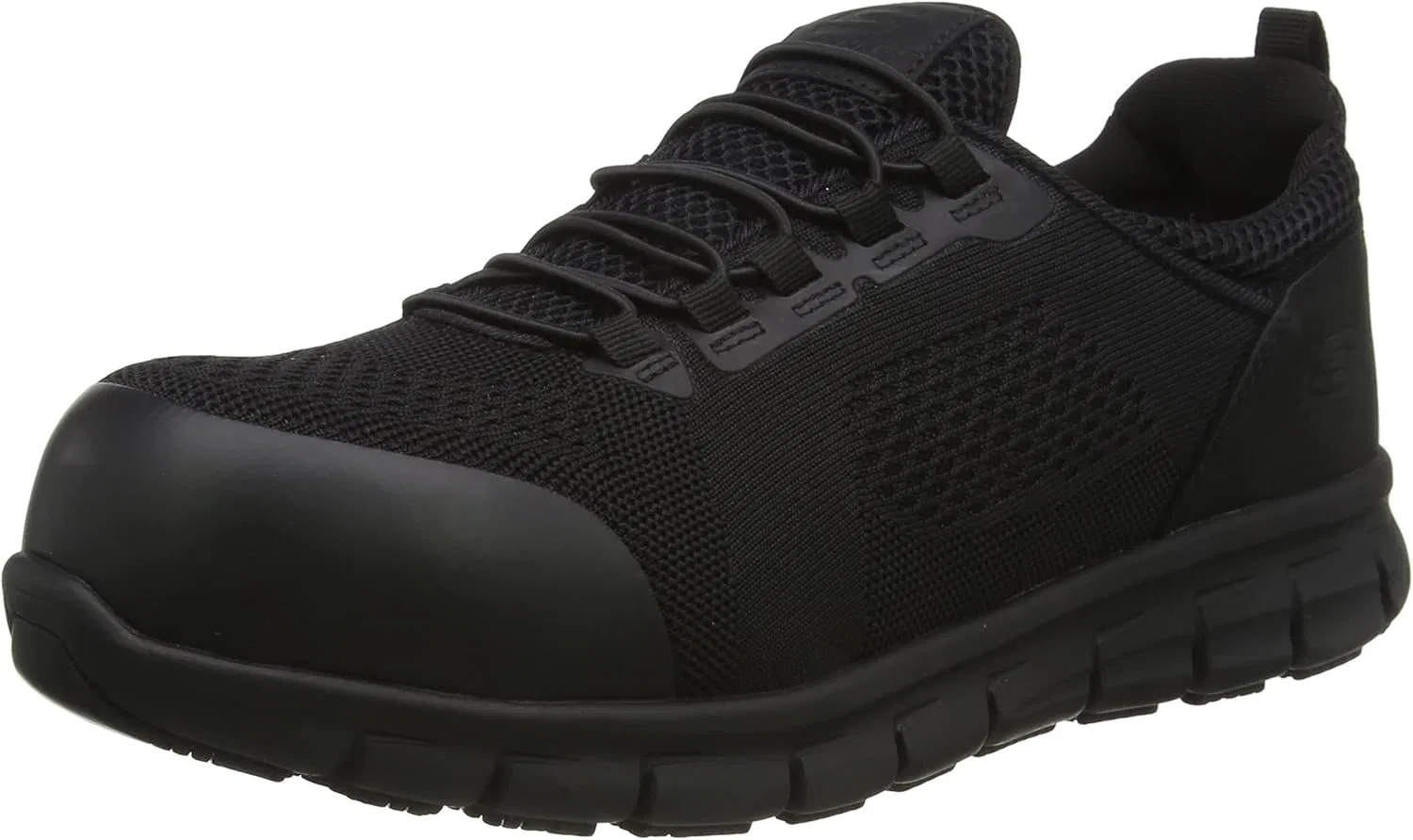 Мужские кроссовки Skechers Synergy Omat, Black Textile Leather Tpu