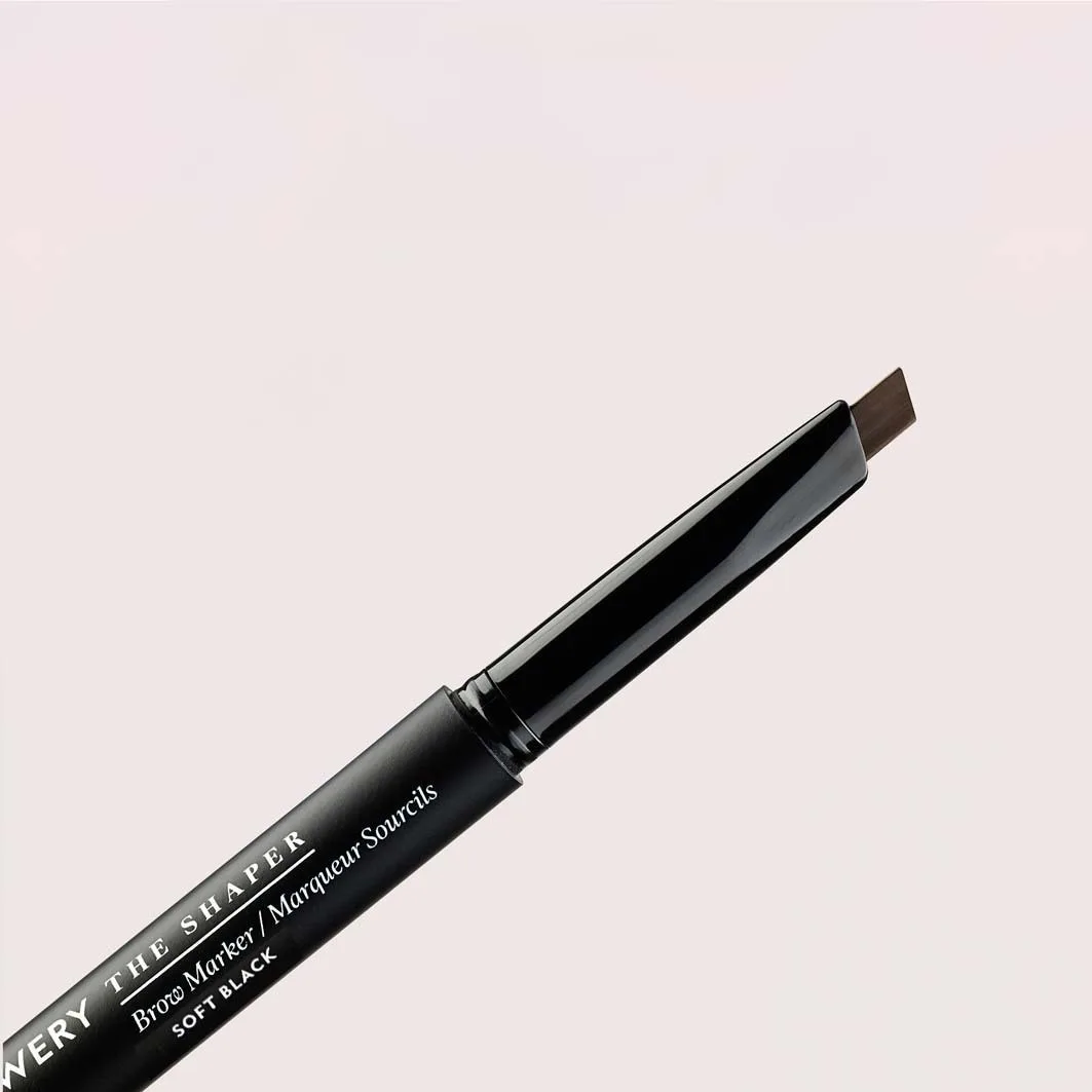 Карандаш для бровей The Shaper The Browery, soft black, 0,2 гр — фото 3
