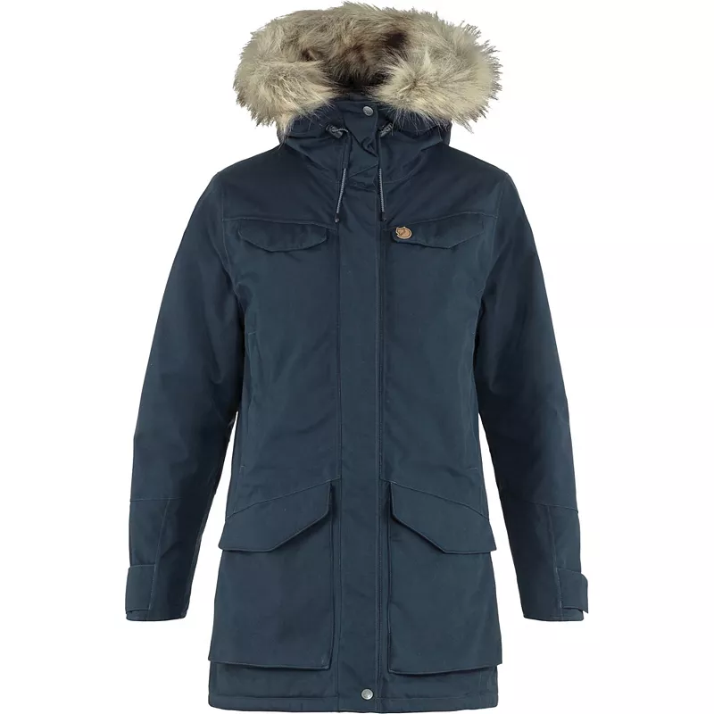 

Женская парка Fjallraven Nuuk, темно-синий