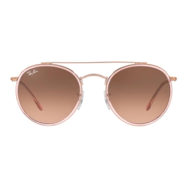 

RayBan Солнечные очки Ray Ban Round Double Bridge Legend, Brown