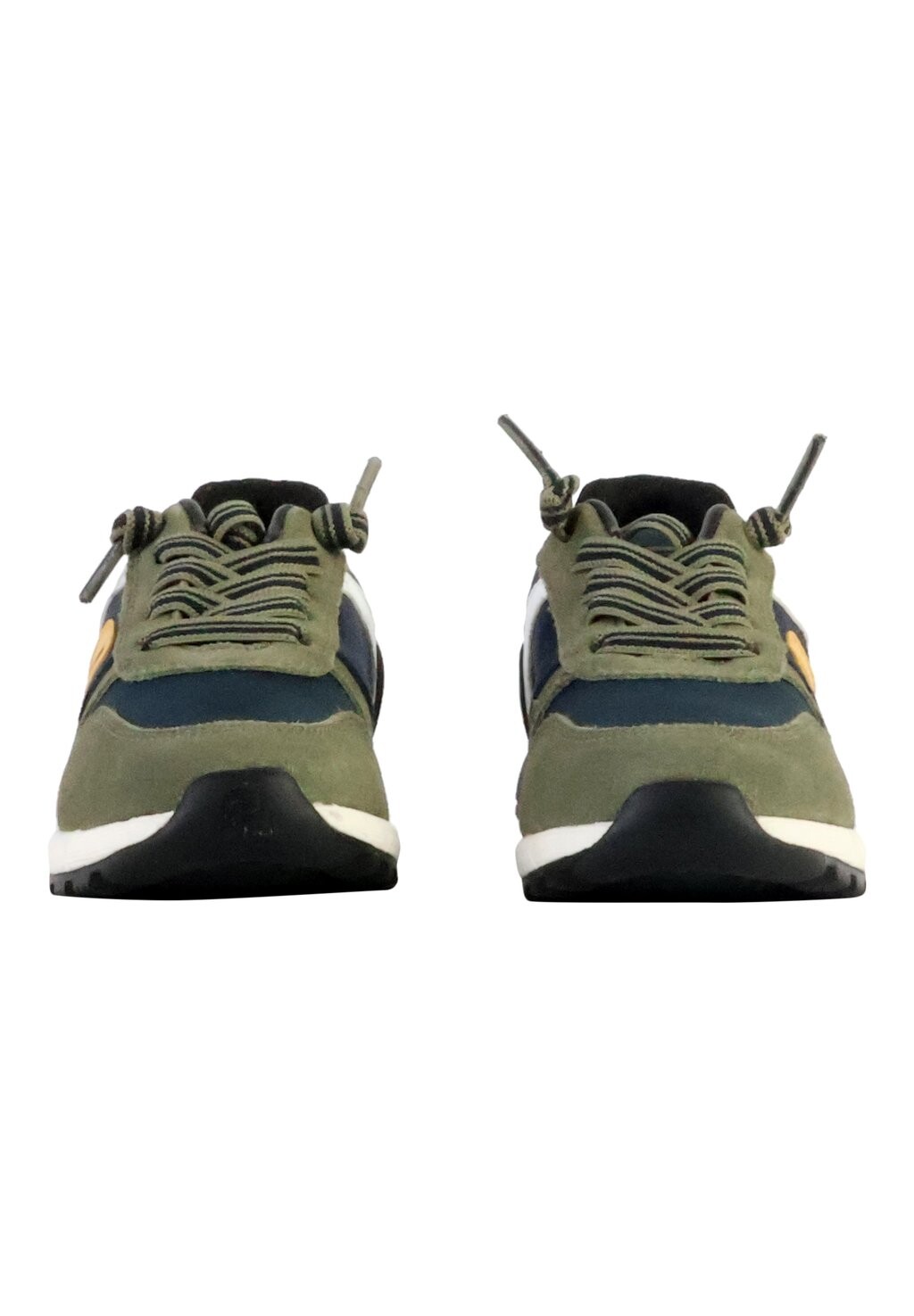 Кроссовки низкие BASKET ALBEN Geox, цвет military marine — фото 4