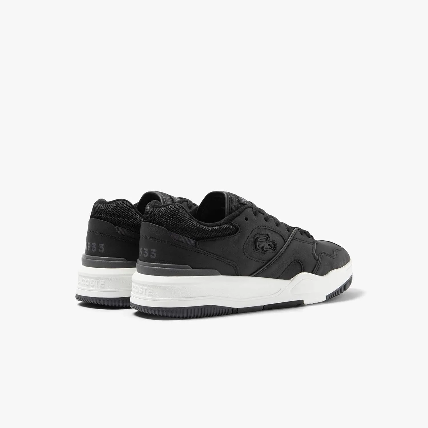 Кроссовки Lacoste Lineshot 223 1 SMA для мужчин, низкие, черный/темно-серый — фото 3