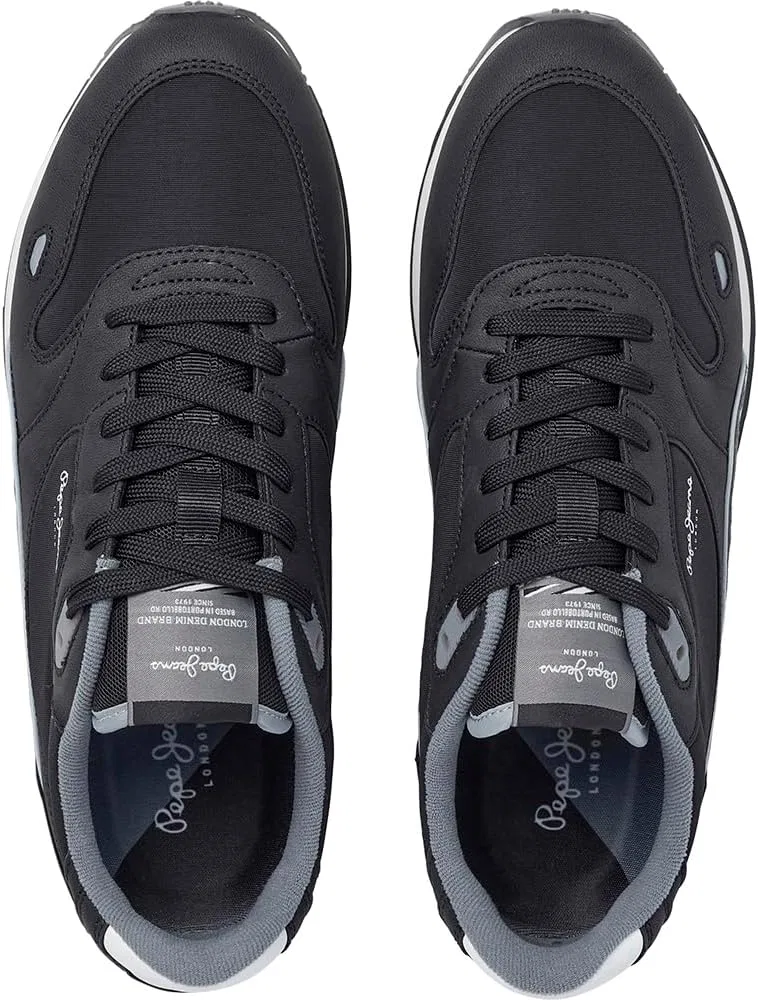 Мужские кроссовки Pepe Jeans Bexley South M Sneak, Black — фото 4