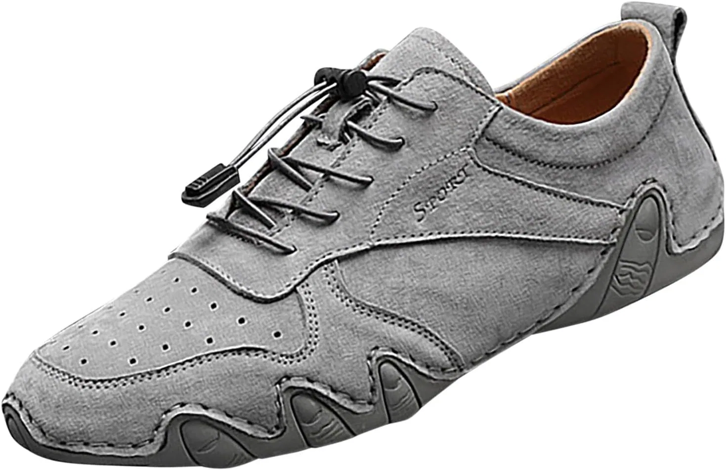OrthopäDische Sandalen Damen Herren-Mode-Прогулочные кроссовки,rutschfeste Arbeitsschuhe,Bequeme,lässige,athletische Tennisschuhe Generisch, Grau