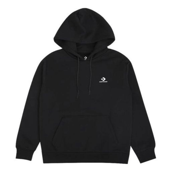 

Толстовка embroidered star chevron pullover 'black' Converse, черный