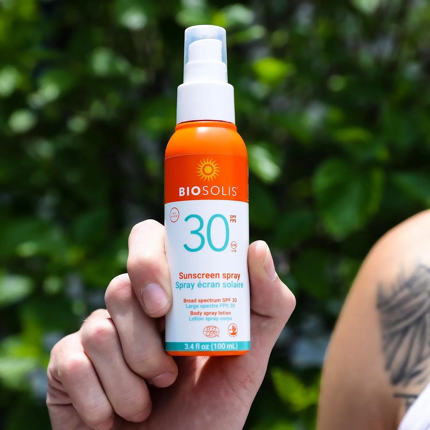 Органический солнцезащитный спрей Biosolis SPF 30, 100 мл Biosolis, White — фото 4