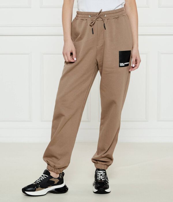 

Брюки Regular fit Karl Lagerfeld Jeans, желтый