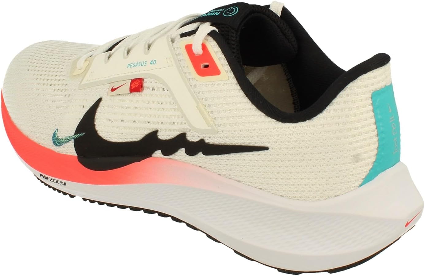 Мужские кроссовки для бега Nike Air Zoom Pegasus 40 FZ5055, белый/черный — фото 2