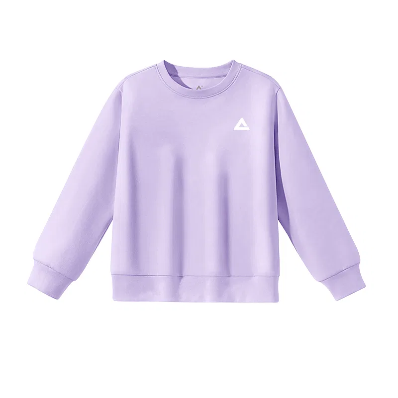 Свитшот детский с круглым вырезом PEAK Light Purple