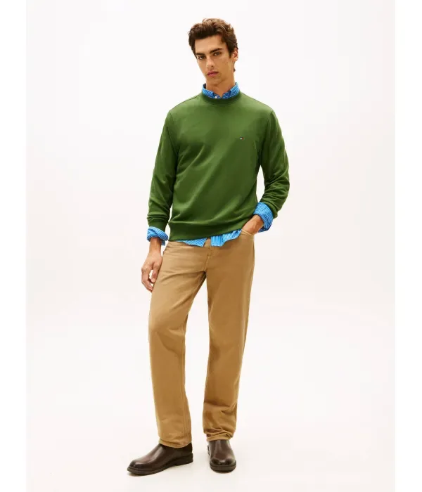 Толстовка TERRY regular fit Tommy Hilfiger, зеленый — фото 2