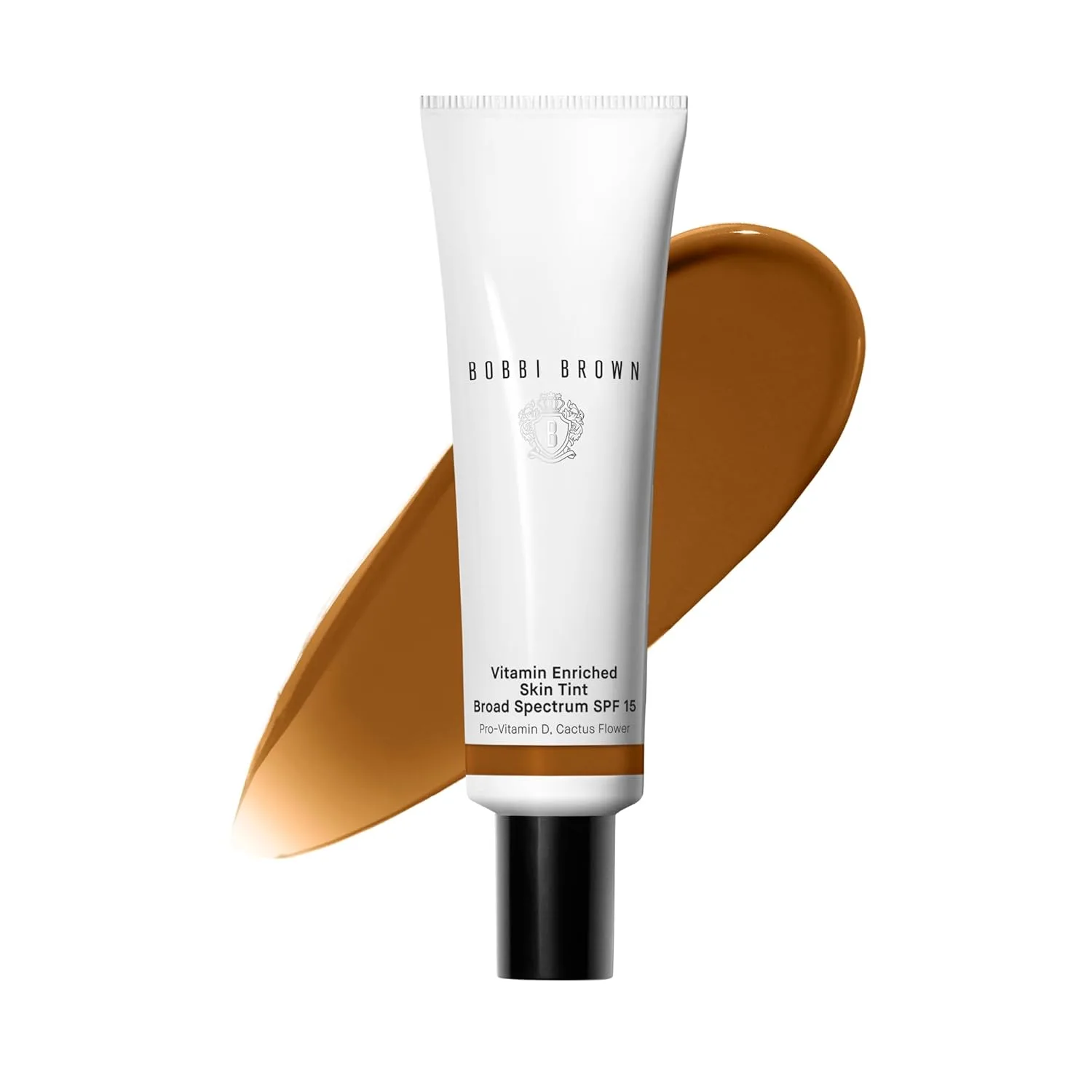 Тонирующий крем Bobbi Brown Vitamin Enriched Skin Tint SPF 15 | Тонирующий крем с широким спектром защиты от солнца | Увлажняющий тонирующий крем | Витамины B, C и E, 45 мл, 13 Deep 2 (Deep Neutral)