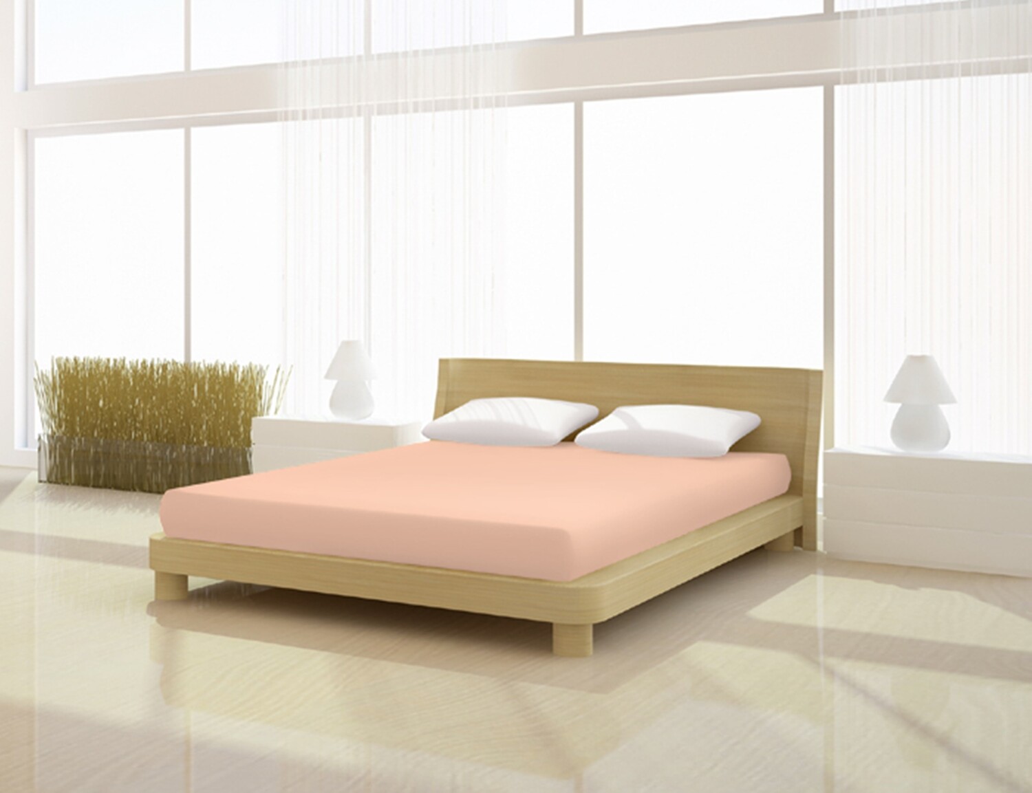 

Простыня Mr.Sandman Jersey basic 140 160 x 200 см, цвет apricote