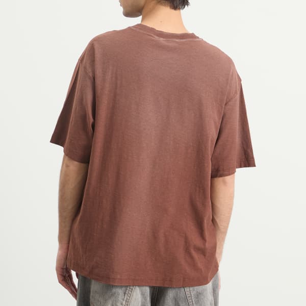 Маленькая футболка с коротким рукавом 1996 года Acne Studios, chocolate коричневый — фото 3