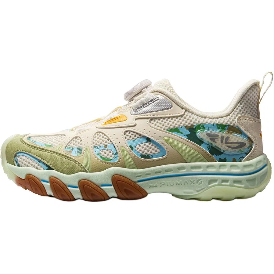 Детские кроссовки для прогулок FILA Antique White/Pear Tree Green