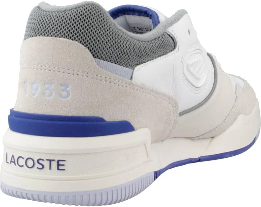 Кроссовки Lacoste Lineshot 124 2 SMA для мужчин, низкие, Wht Lt Blu 1T3 — фото 3