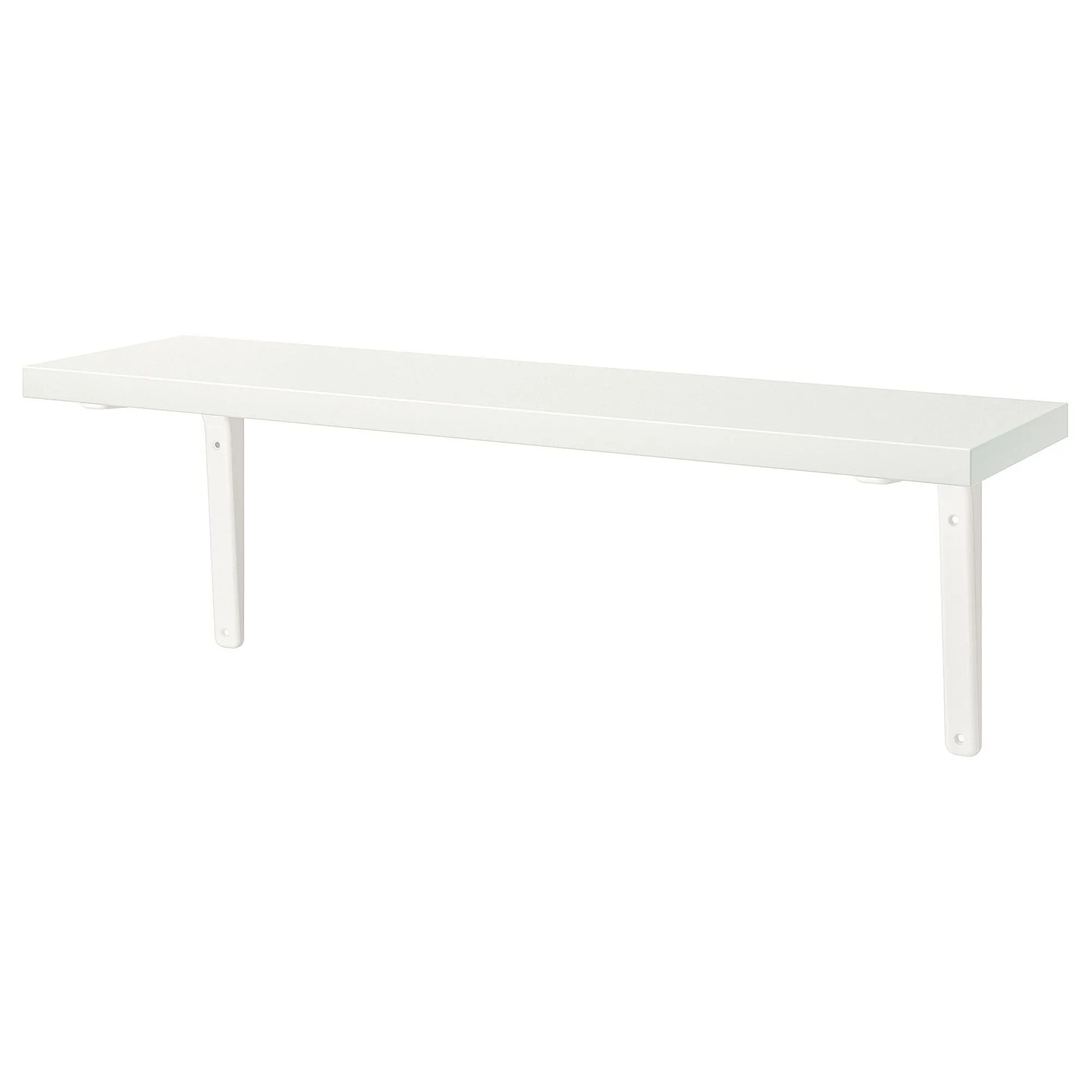 Полка настенная, белая, 80x20 см, BERGSHULT/TOMTHULT IKEA