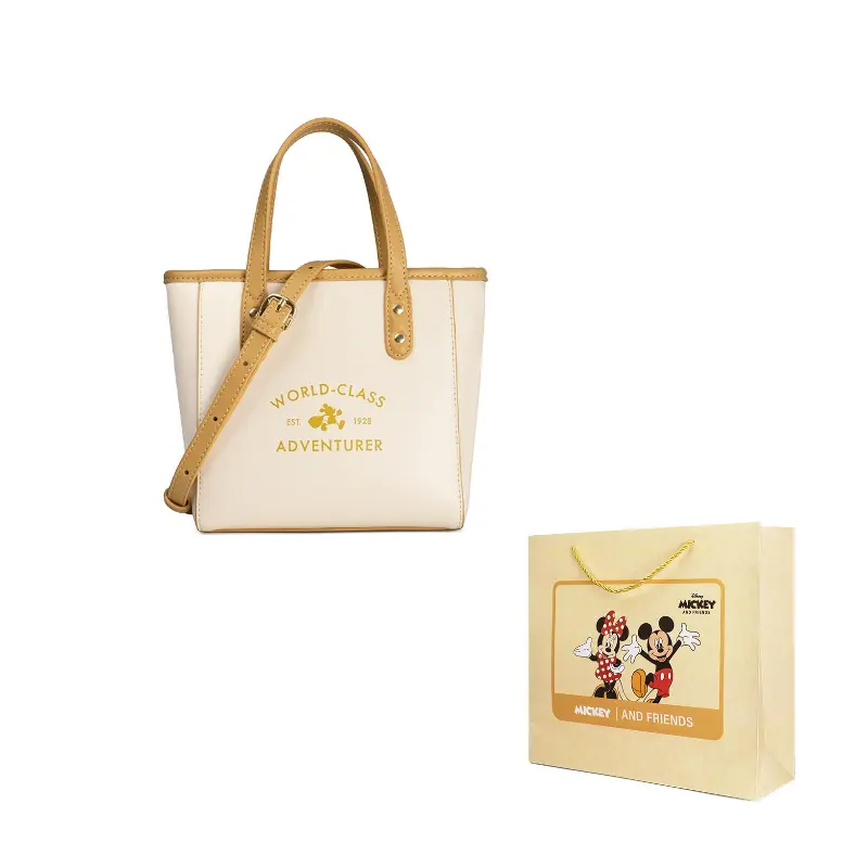 

Disney Синтетическая кожаная женская сумка через плечо Касторд, Custard