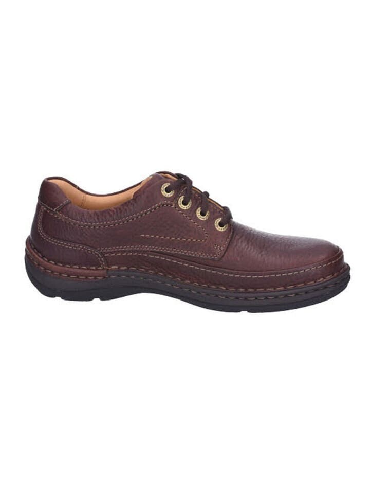 Кроссовки на шнуровке Clarks, цвет mahogany leather — фото 3