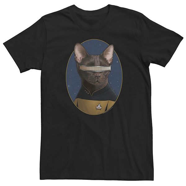

Футболка Big & Tall Star Trek LaForge Cat Formation Licensed Character