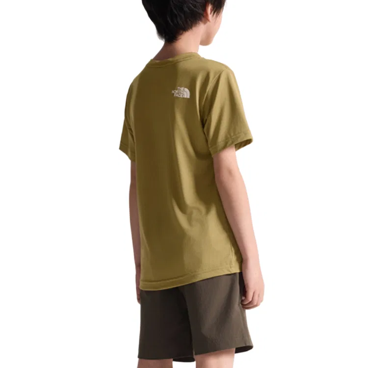 Детская футболка с круглым вырезом THE NORTH FACE, Cedar Green — фото 3