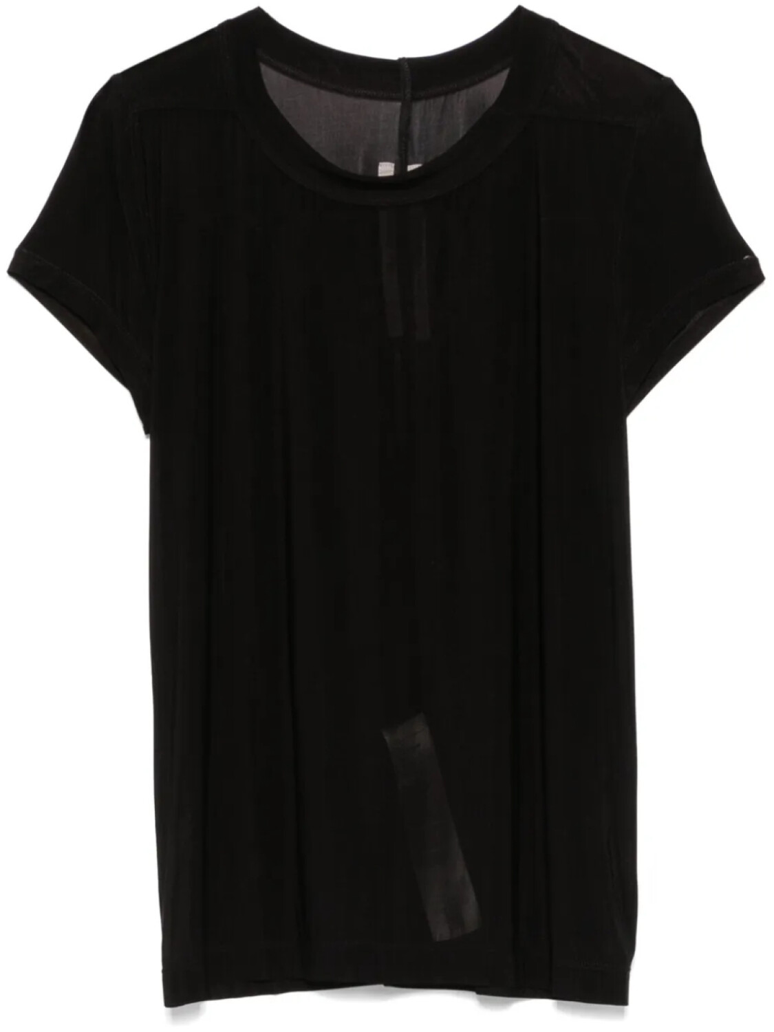 

Rick Owens футболка Cropped Level, черный