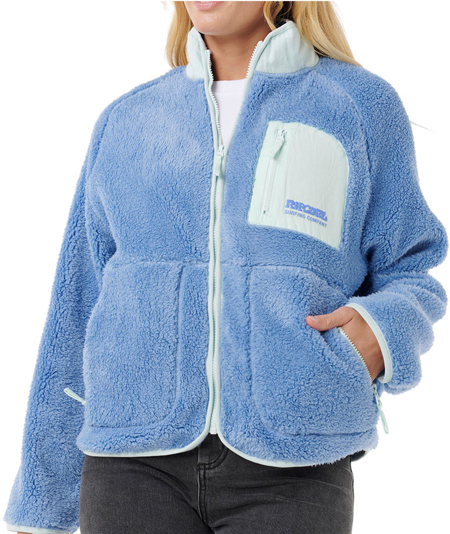 

Rip Curl Толстовка Shore break zip fleece blue S