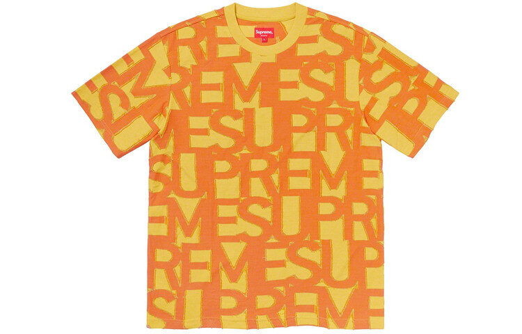 

Футболка унисекс Supreme, оранжевый