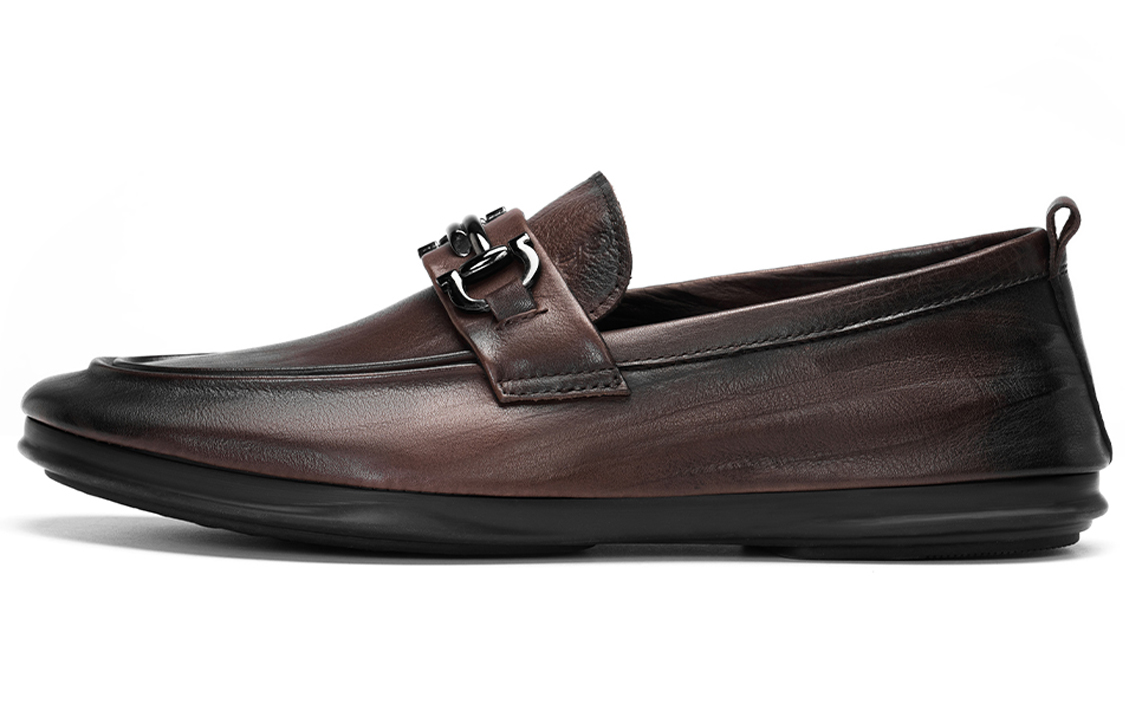 

Ботинки ROBERTA DI CAMERINO Casual Leather Shoes Men's Brown, Коричневый, Ботинки ROBERTA DI CAMERINO Casual Leather Shoes Men's Brown