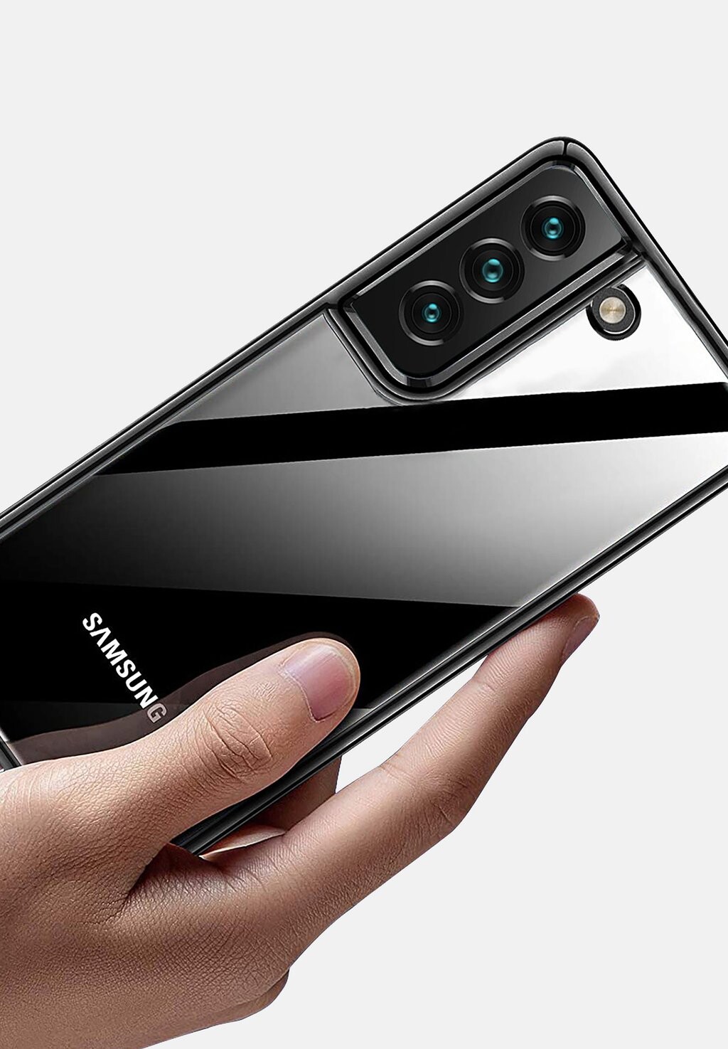 

Чехол для мобильного телефона CRYSTAL CLEAR CASE FOR SAMSUNG GALAXY S22 PLUS Arrivly, черный