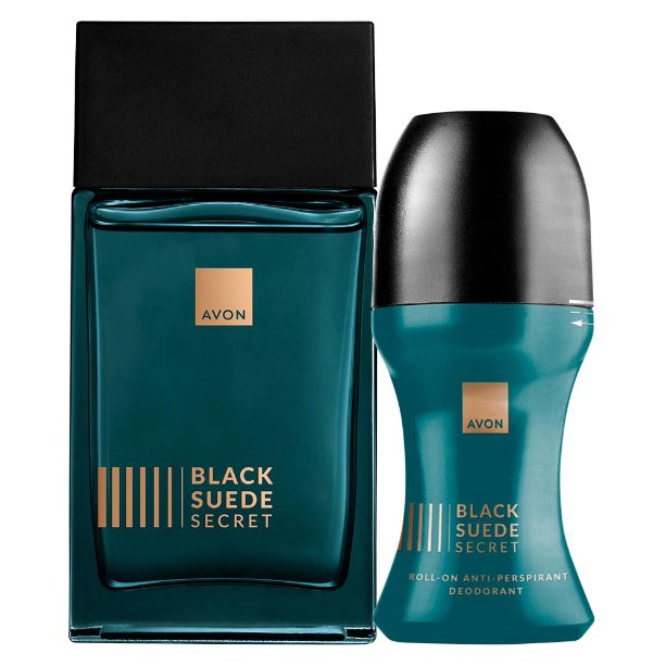 

AVON BLACK SUEDE SECRET SET 2 Косметика на водной основе + шарик