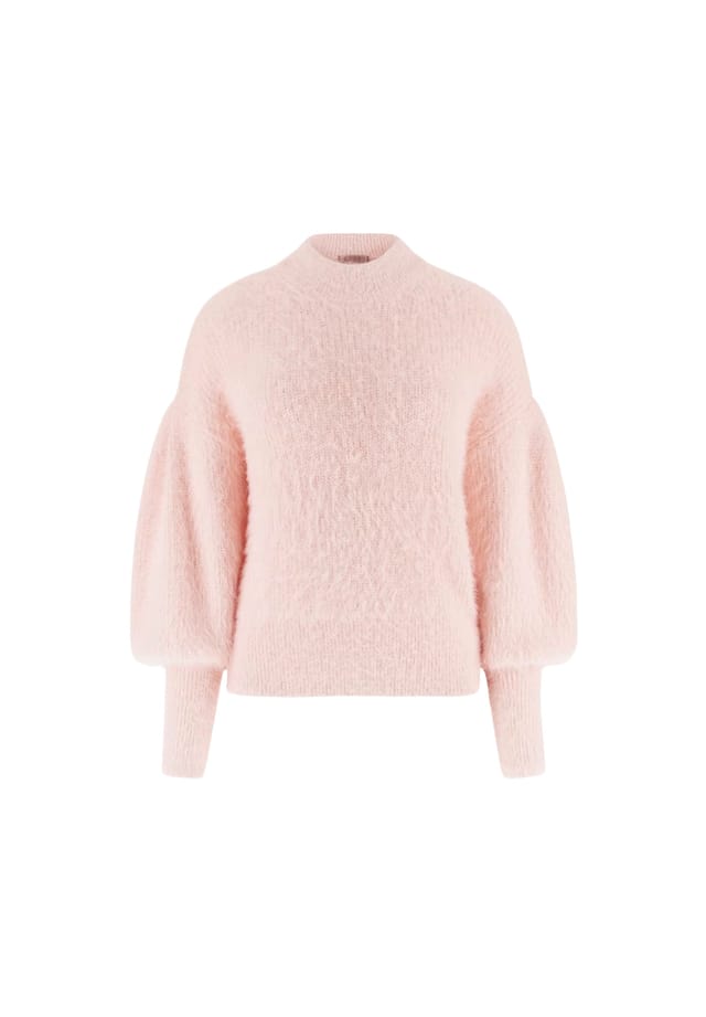 

Свитер Keyla вязаный свитер r-neck Guess, розовый