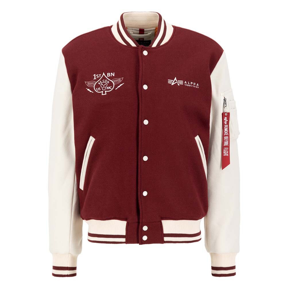 

Куртка Alpha Industries Varsity Air Force, красный