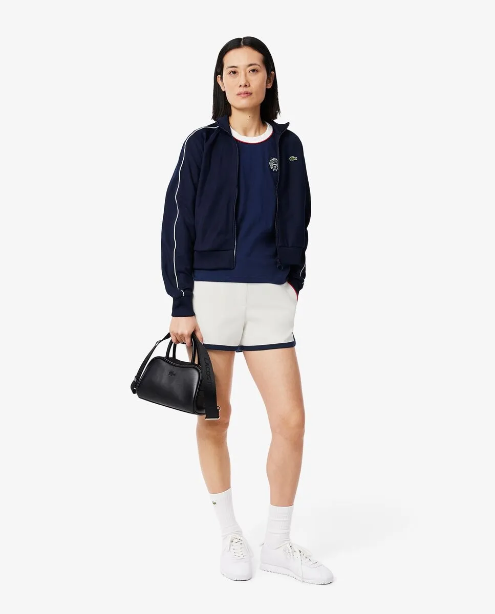 

Женские классические теннисные шорты из эластичного пике Lacoste, белый