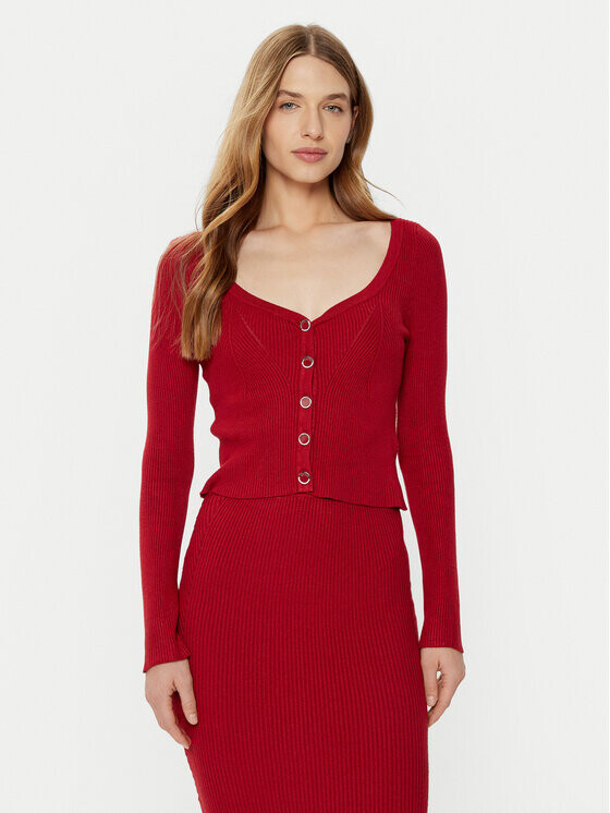 

Кардиган стандартного кроя Guess, красный