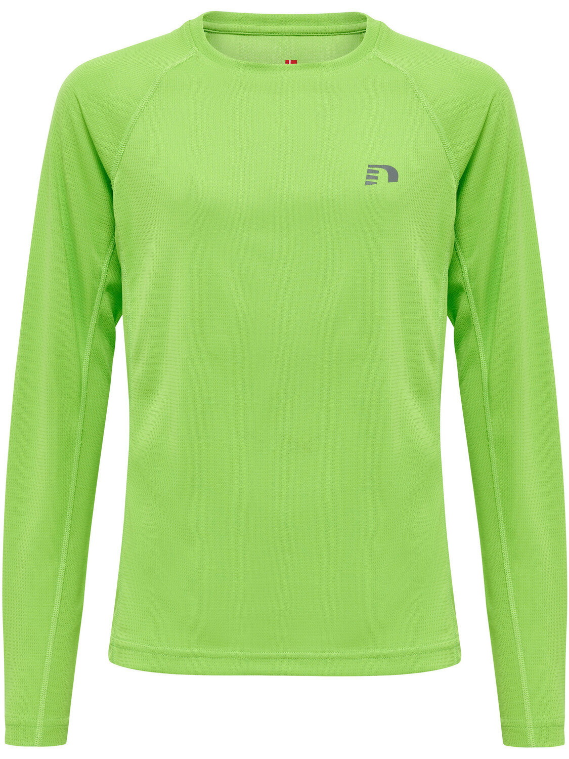 

Футболка Newline L/S Kids Core Running L/S, цвет GREEN FLASH